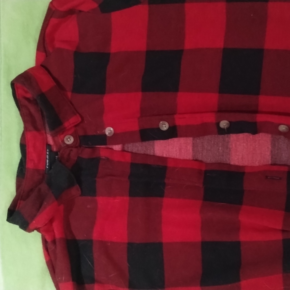 Flannel button up shirt